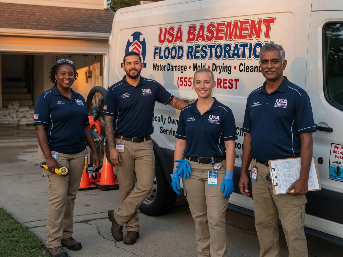 Basement Flood Cleanup company in Saint Clair, MI