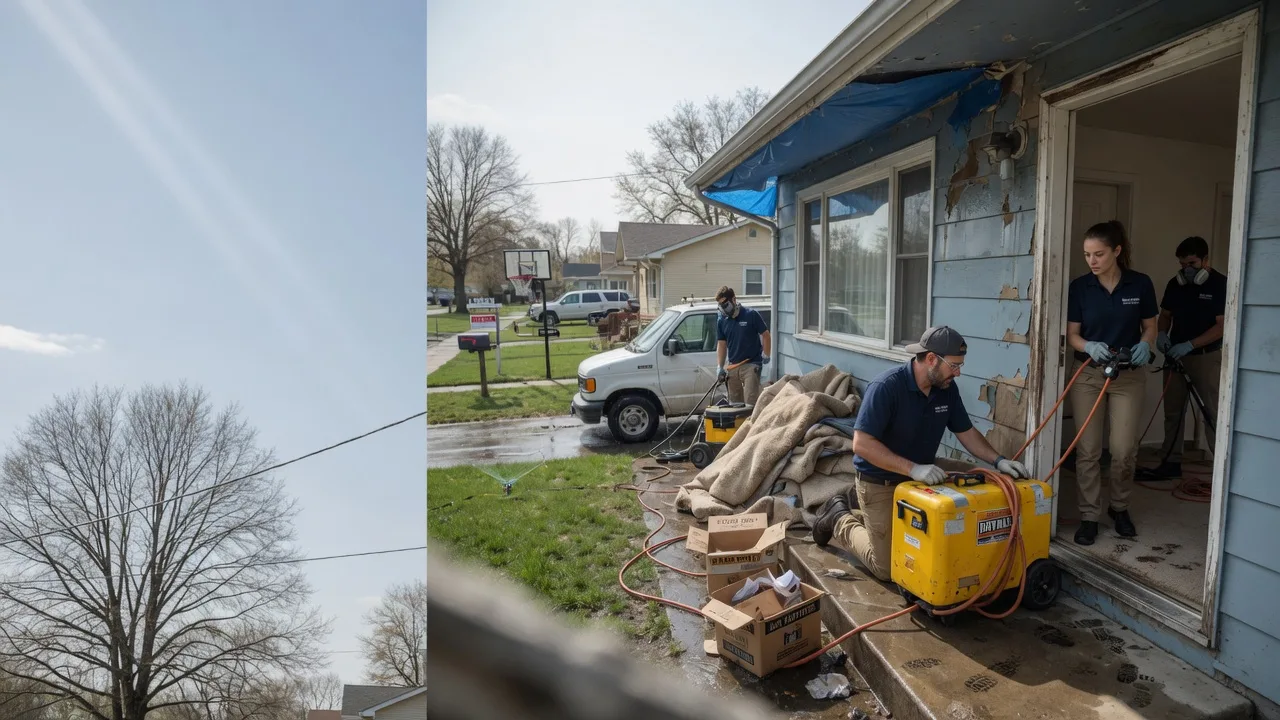 Basement Flood Cleanup in Saint Clair, MI near me